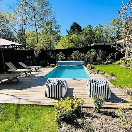Pinea Climatisée Avec Piscine Privée Chauffée